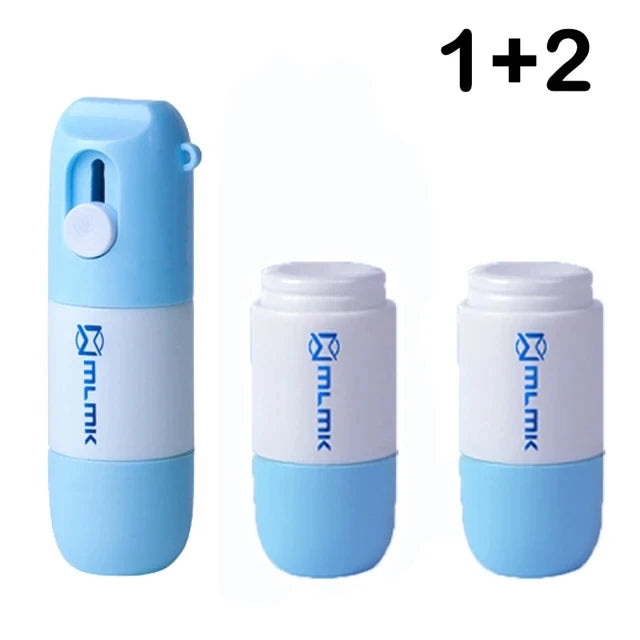 2 In 1 Thermal Paper Correction Fluid with Unboxing Knife Durable Thermal Paper Data Identity Protection Fluid Eraser Box Ope