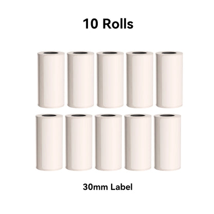 Thermal Mini Printer, Portable Inkless Sticker Maker,Bluetooth Free Cut Small Pocket Printer for Children DIY 57mm Photo Prin