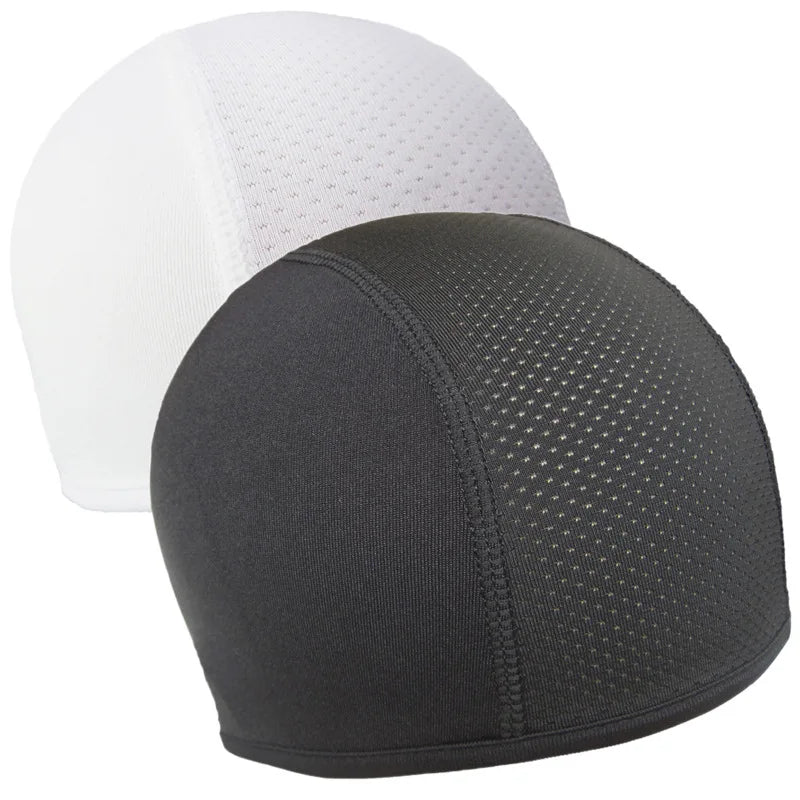 1/2pcs Motorcycle Helmet Inner Cap Hat Quick Dry Breathable Hat Racing Cap Under Helmet Beanie Cap Motocross Motor Helmet Hat