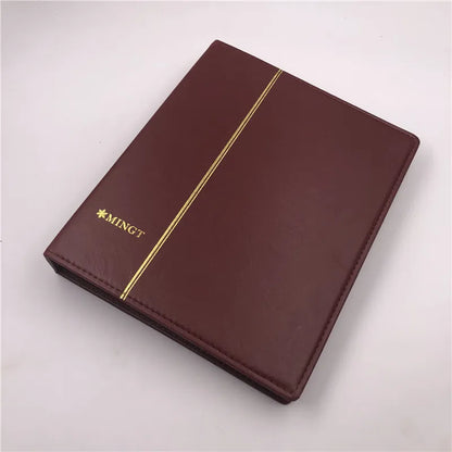 International Collection album 3/7/9 Hole leather coin collection album paper money postage stamp commemorative coin Folder b