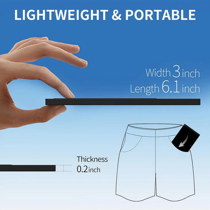 6.5" Full Screen LCD Writing Tablet, Portable Digital Notepad, Lightweight Pocket Design, Ideal For Creative Sketching Drafti