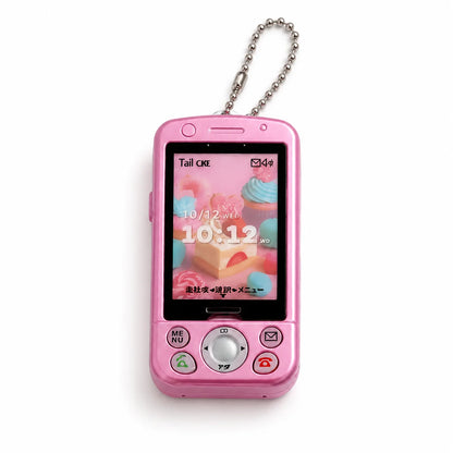 Toys Spirits Capsule Toys Real Recording Playback Slide Phone Mascot Keychain Openable Screen Insert Custom Idol Photo Gacha 