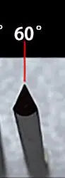Jewelry Engraving Knives Triangle Graver Metal Engraving Blades Jewellery Tools Pneumatic Carving