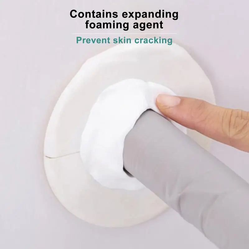 6pcs Wall Hole Sealing Cement Clay Sealant Cover Cracks Waterproof Repair Air Conditioning Holes Sewer Sealing Mending