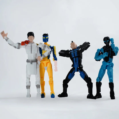 3D Printed Invincible Toys Action Figures Anime Model Lucky Dummy 13 Superheroes Mark Thragg Multi-Jointed Toy Ornaments Gift
