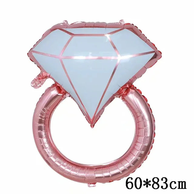 Love Heart Bear Foil Balloons Happy Birthday Valentine’s Day Party Decor Air Helium Globos Wedding Decorations Kids Toys Ball