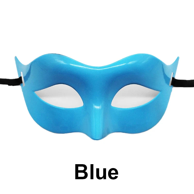 Women Man Sexy Gentleman Masquerade Mask Prom Mask Halloween Party Props Black White Retro Mask Plastic Half Face Cosplay Mas
