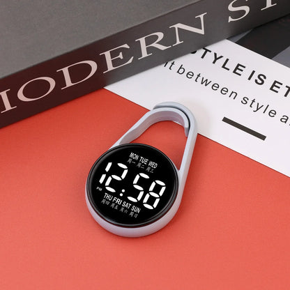 LED Electronic Hanging Watch Night Light Digital Electronic Hanging Watch Pocket Watch