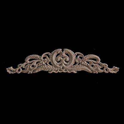 Apliques Pared Acento Calcomanías Decorativas Tallado En Para Muebles Esquina Onlay Decoración Del Hogar Calcomanía Floral