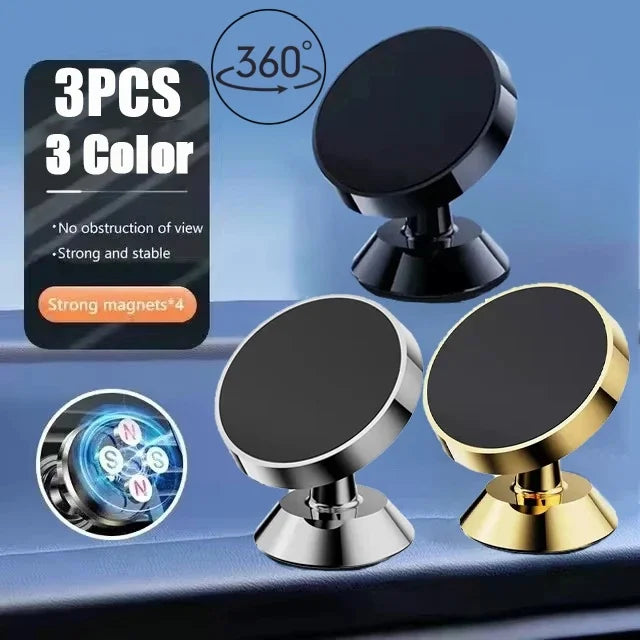 Magnetic Car Phone Holder Universal Car Phone Stand for iPhone Xiaomi Huawei Samsung Dashboard Wall Mounted Car Magnet Sticke