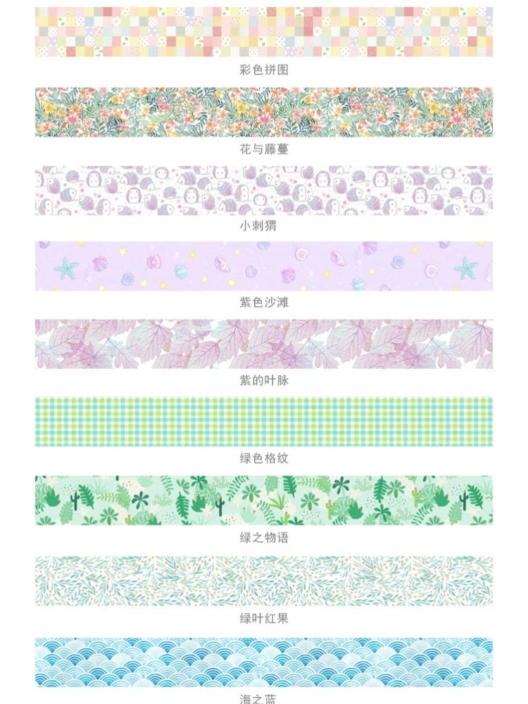 15mm x 5m Washi Tape Japanese Stationery Kawaii Pink Masking Tape Cute Scrapbooking Girl Gift Decoration School Office Suppli