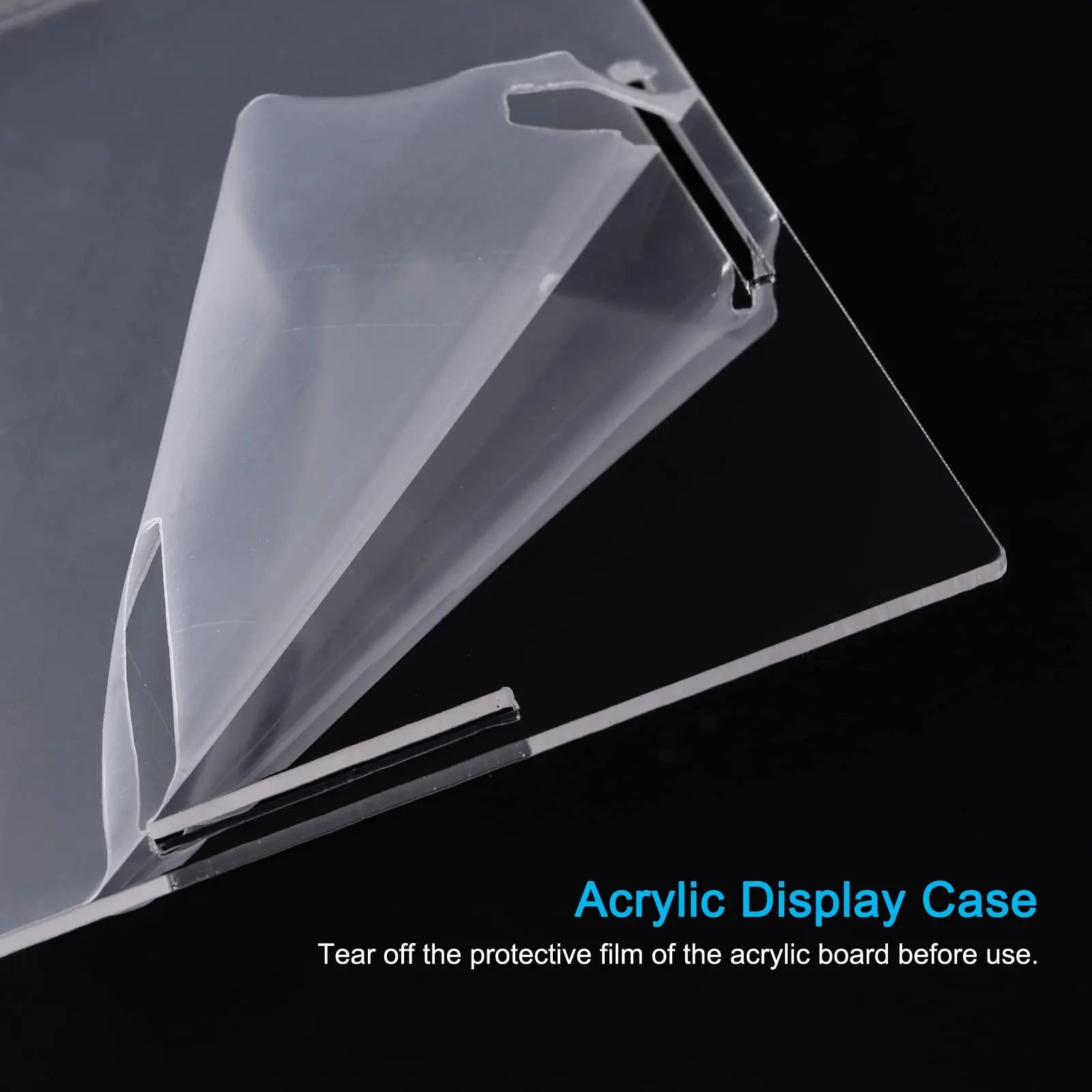 Assemble Acrylic Display Case Clear Display Box For Collection Figures Dustproof Storage Box Organizer For Car,Toy,Doll Cabin