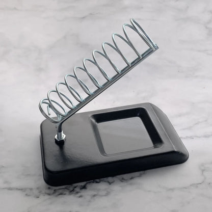 Soldering Iron Stand Portable Holder Soldering Tin Stand with Welding Cleaning Sponge Electric Soldering Iron Accessories