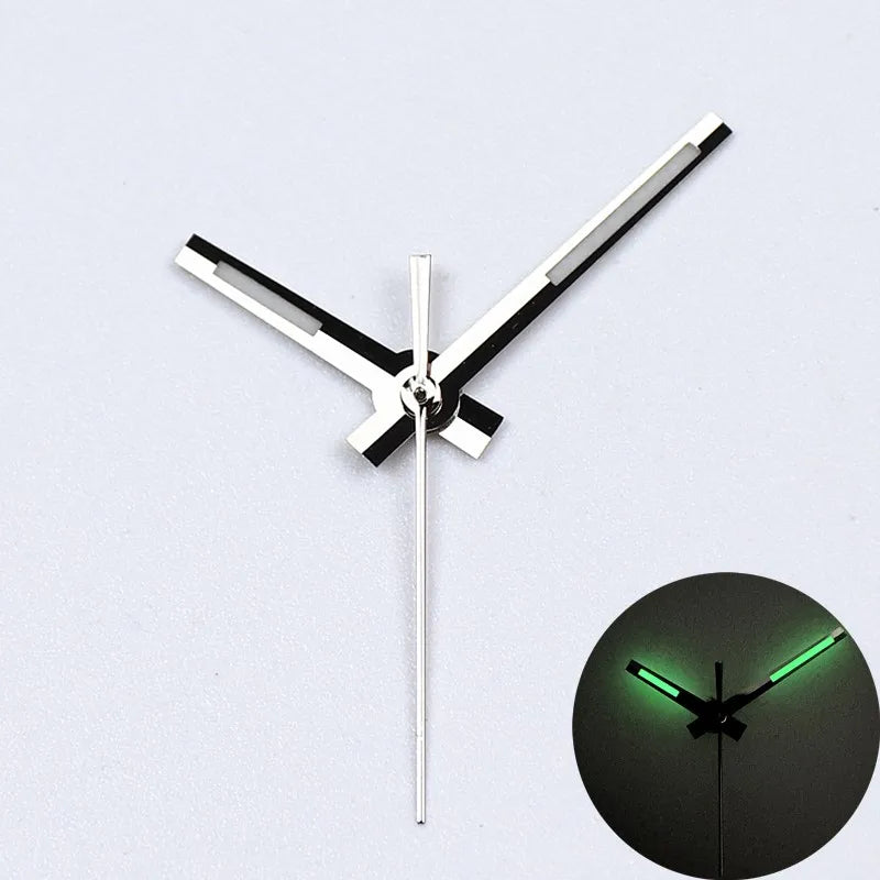 Quality Index 8 Colors Polished Silver Gold Watch Hands C3 Bgw9 Green Blue Bright Luminous For Nh35 Nh36 NH34 Movement Seik M