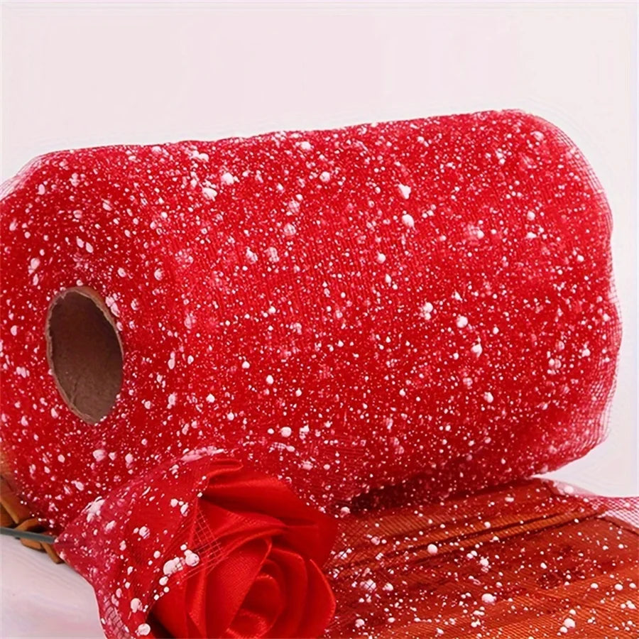Handcrafted Silk Ribbon Rose Wrapping Paper - Versatile for Bouquets, Home & Office Decor | Available in Multiple Colors - Re
