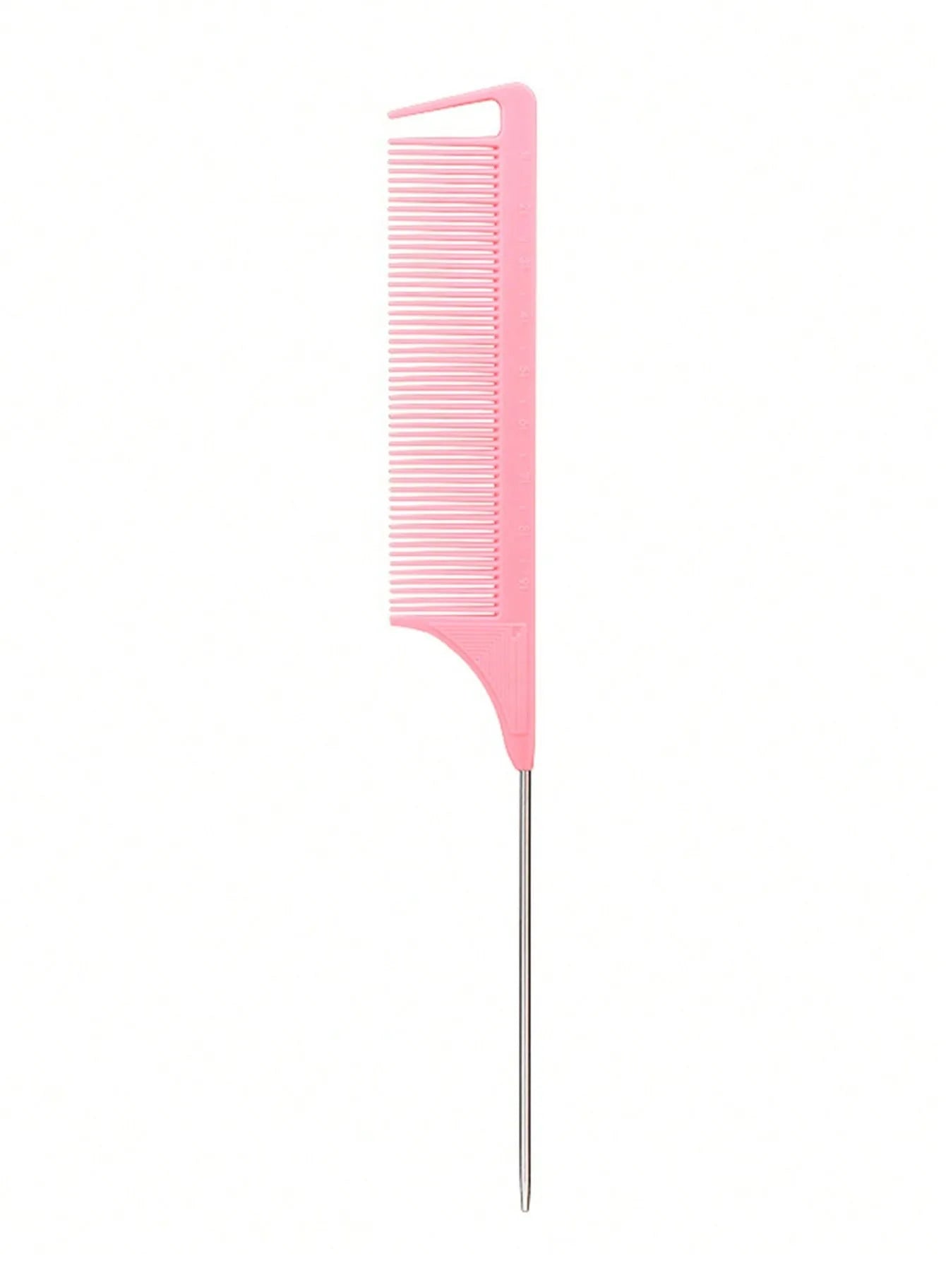 stainless steel pointed tail hair, hair comb hair brush salon hair styling tool hair comb, Special for real hair wigs - KeDuD