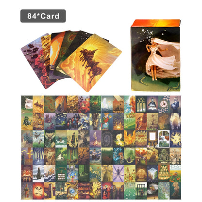 84 Playing Cards Mini Tell Story Cards Board Game Education Game For Kids Family Party Table Game