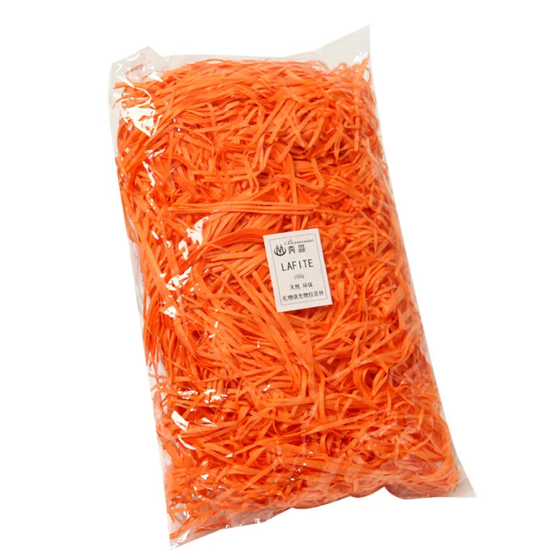 20/50g Multicolored Shredded Crinkle Paper Strands Shredded Crinkle Confetti DIY Gift Box Filling Party Wedding Christmas Dec