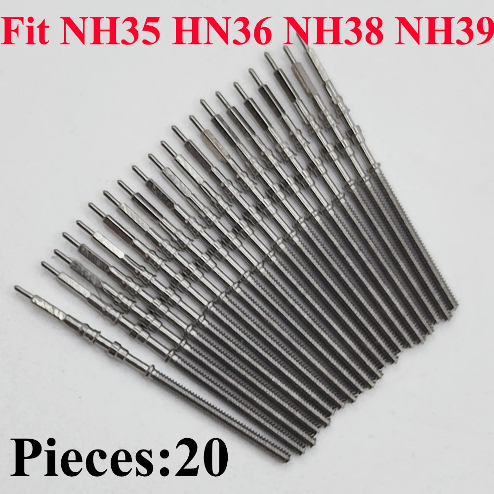 Watch Stem Stainless Steel Spare Parts fit NH35 NH36 NH34 NH38 NH39 Crown Automatic Mechanical Movement Watch Parts Crown Ste