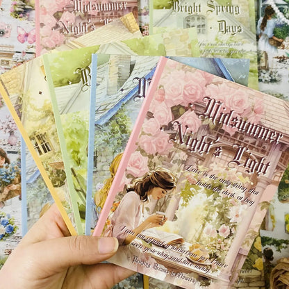Journamm 20sheets Junk Journal Sticker for Scrapbooking Diary Album Notebooks DIY Decor Notebook Collage Selfadhesive Sticker