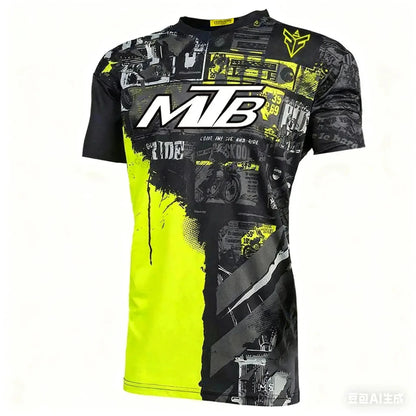 MOUNTAIN BIKE JERSEYS MOUNTAIN BIKE SHIRT OFF-ROAD SHORT SLEEVE OUTDOOR SPORTS SHORT SLEEVE PARENT-CHILD DRESS