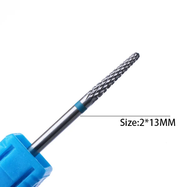 1pc Carbide Tungsten Nail Drill Bit Rotate Burr Milling Nail Cutter Bits Electric Drill Machine For Manicure Pedicure Tools -