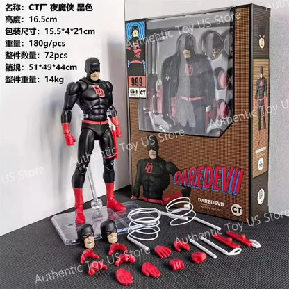 100% Original Ct Toys Daredevil Mafex 223 Comic Version Figure SHF Anime Action Figurine Statue Model Custom Gifts Toys