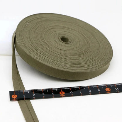 12mm(1/2") Narrow Ironed Single Folded Cotton Solid Color Bias Binding Tape Diy Ribbon Garment Quilt Craft Sewing Accessories