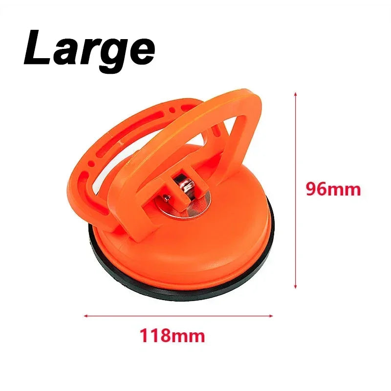 For Car Dent Glass Suction Removal Tool Car Repair Tool Body Repair Puller Black/Orange Suction Cup Remove Dents Puller - Lar