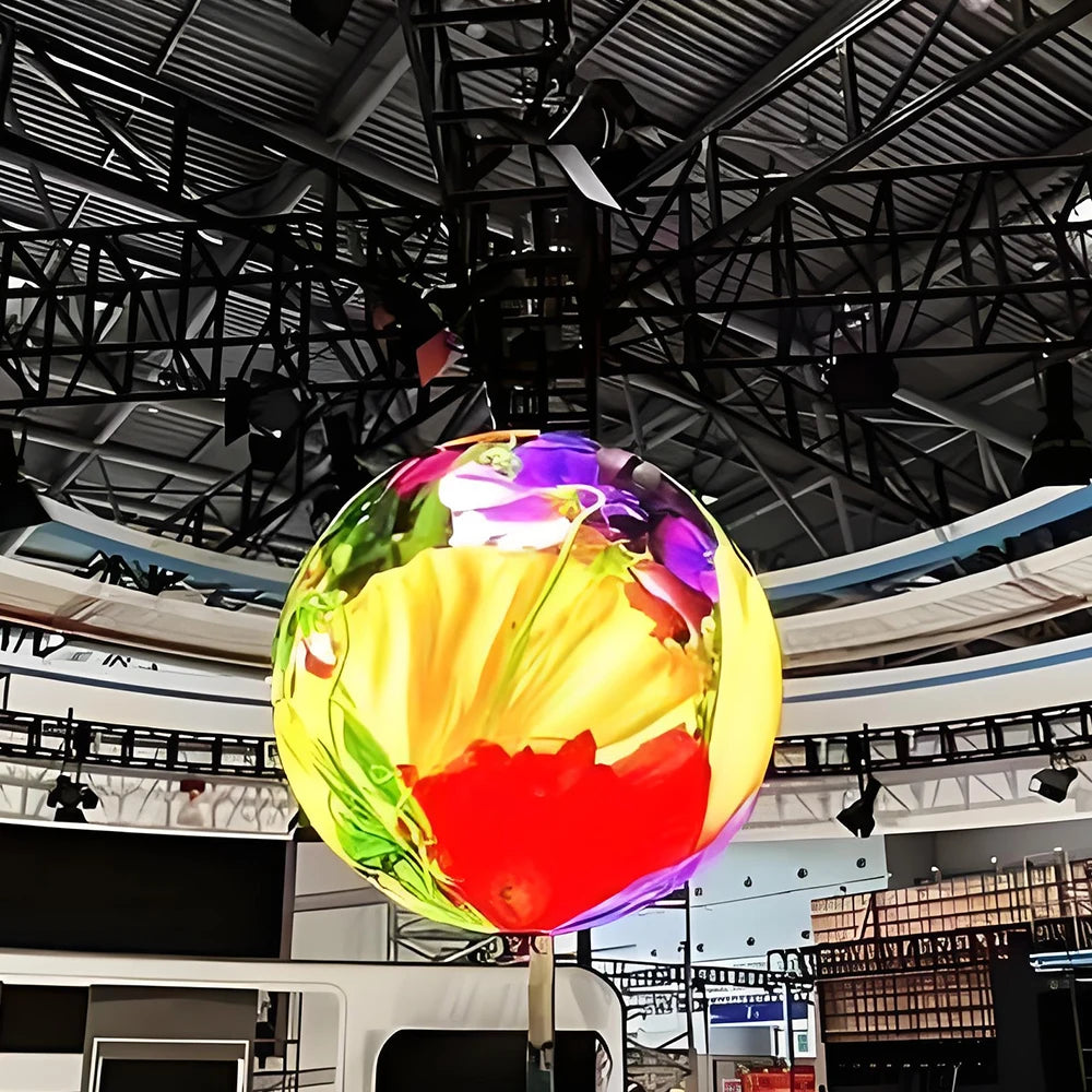 Circular Indoor Advertising LED Display for Product Durable and Eye-Catching