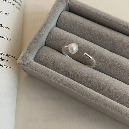 VENTFILLE 925 Sterling Silver Rings INS Fashion Hip Hop Vintage Couples Hollow Lines Punk Thai Silver Party Adjustable Jewelr