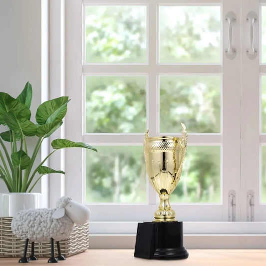 Children's Trophy Awards Competition Soccer School Rewarding Supply Winner Award Trophy Toy Plastic Model Small Prize Cup