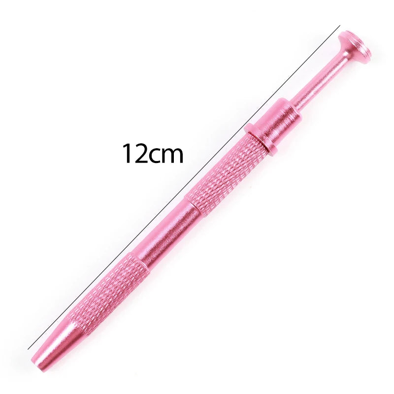 Piercing Ball Grabber Tool Pick Up with 4 Prongs Holder Diamond Claw Tweezers for Small Parts Gems Prong Jewelry Making Tool 