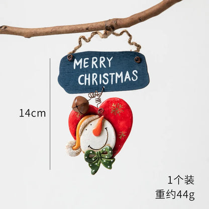 2022 Christmas Tree Decorations Christmas Resin Pendant Ornaments Home Decor DIY Kids Toys Gifts DIY Handmade Jewelry - SZ-5