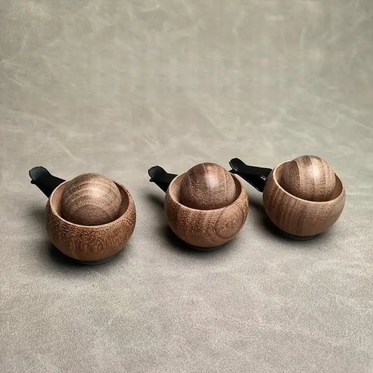 Car Wooden Essential Oil Diffusers-Spherical Design Bedroom Decor Diffuser Car Home Room Fragrance Natural Fragrance Dispersi