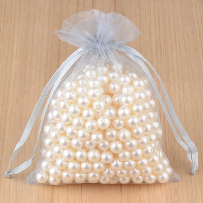 100pcs 24 Colors Jewelry Packaging Bag 5*7 7*9 9*12 10*15cm Organza Bags Gift Storage Wedding Drawstring Pouches Wholesales -