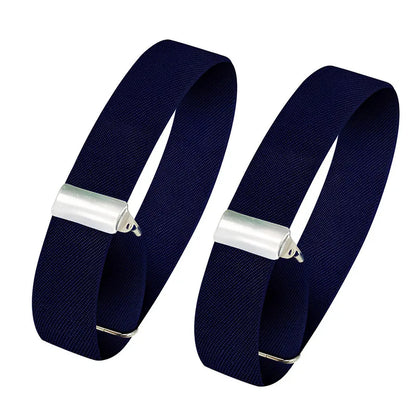 Non-slip Metal Armband Stretch Garter Shirt Sleeve Holder Unisex Sleeve Holders Armbands Elastic Armband Accessories (not pai