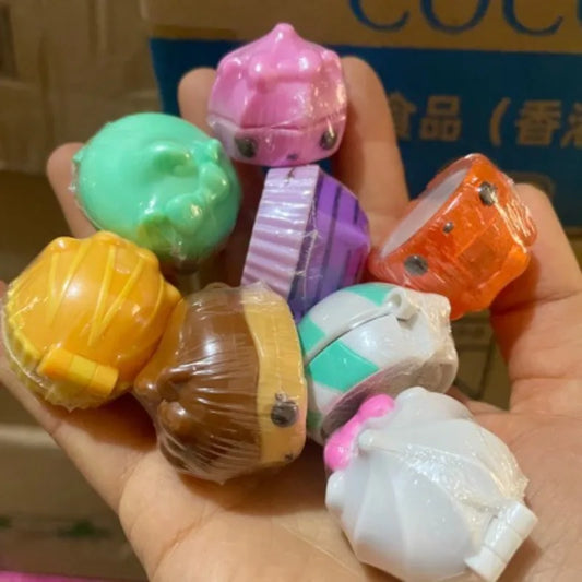 Num Noms Animal Bunny Figures Makeup Ointment Lipgloss Stamp Smell Snackables Model Toy Collection Kids Birthday Gifts