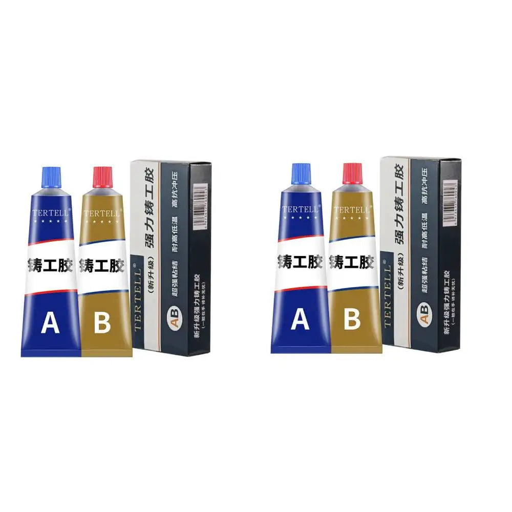 Cold Welding Glue Metal Repair Glue Heat-resistant AB Sealant High-strength Magic Plastic Repair Casting Adhesive Epoxy Resin