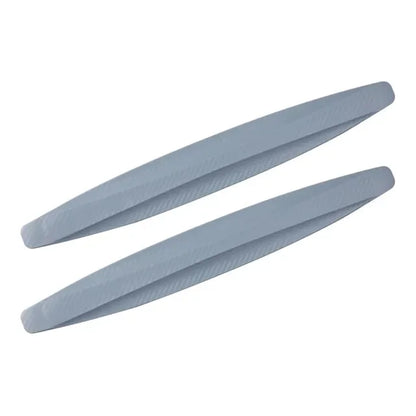 2pcs Car Bumper Protector Strip Guard Corner Protection Strips Scratch Protector Crash Anti Collision Auto Accessories - Gray