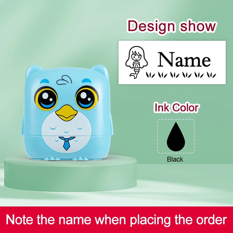 ‌Personalized Custom Name Stamp for Kids - Waterproof Durable School Stamp, Non-Fade Ink,Unique Educational Gift for Students
