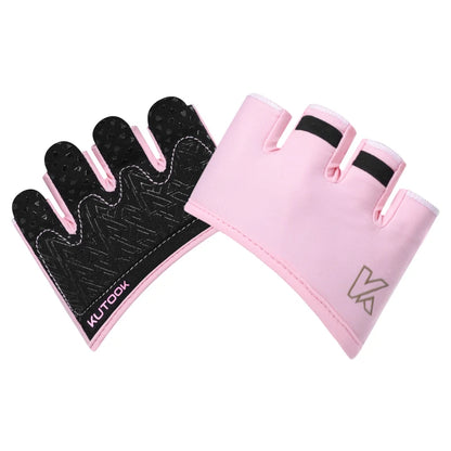 KUTOOK Weight Lifting Gloves for Women Palm Protection Gym Workout Training Fitness Gloves Exercise Gloves for Weight Lifting