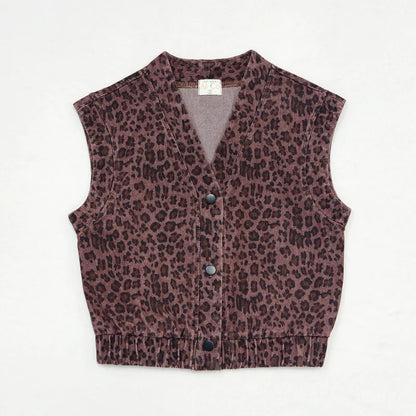 Ali Co AW26 denim leopard collection boys girls clothing dress skirt shirt vest and overalls