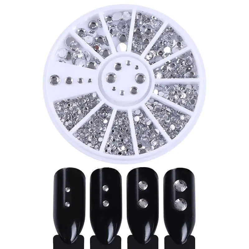 nail parts nail art glitter rhinestone Crystal gems jewelry Bead Manicure decoration accessories nail supplies for profession