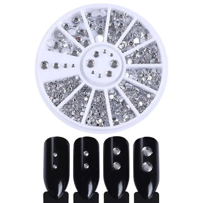 nail parts nail art glitter rhinestone Crystal gems jewelry Bead Manicure decoration accessories nail supplies for profession