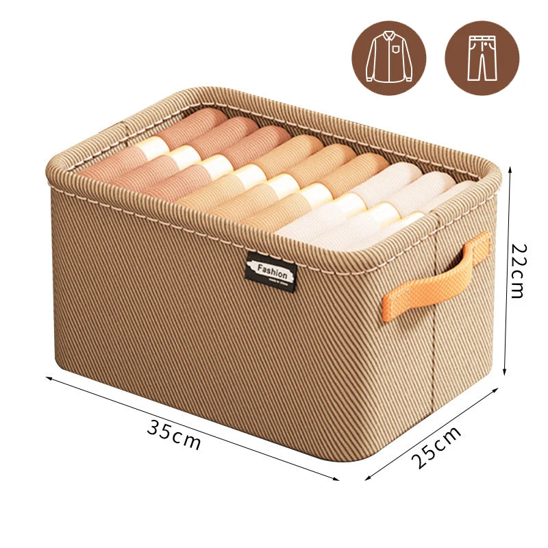 Thicken Clothes Organizer Pants Sweater Storage Cabinets Drawers Organizer Jeans Storage Box Wardrobe Clothes Storage Organiz