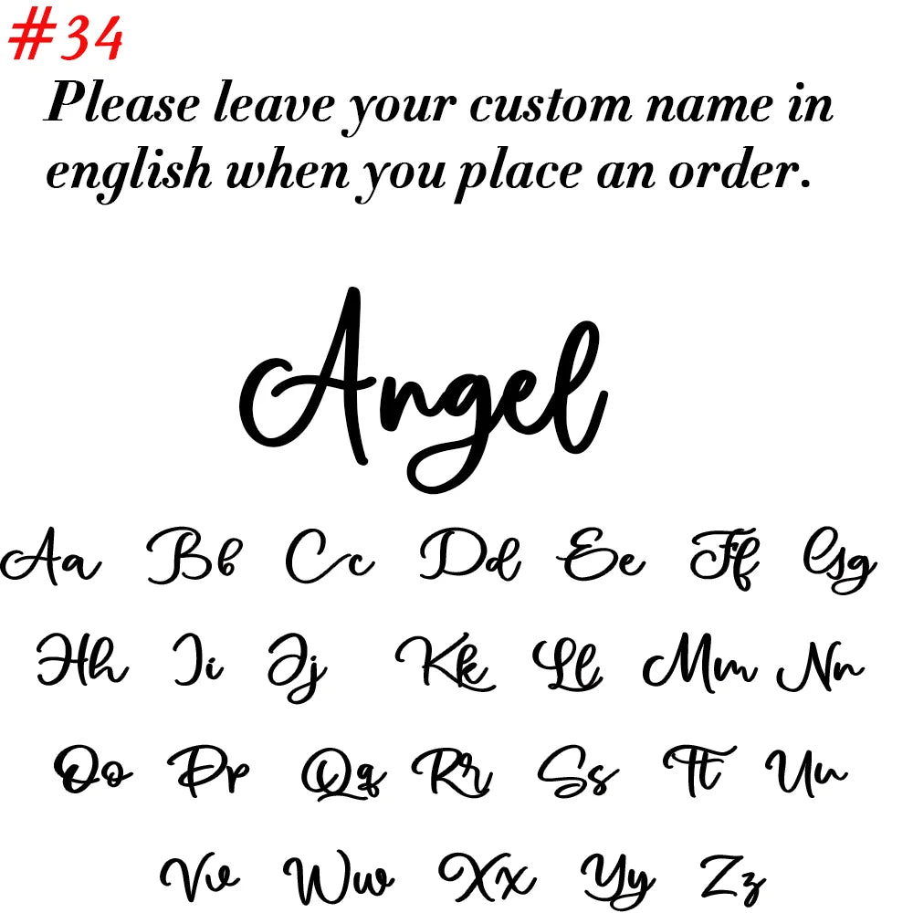 Custom Name Necklace for Women Personalised Cursive Letter Pendant Stainless Steel Jewelry Men Chain Choker Collar Personaliz