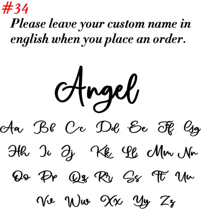 Custom Name Necklace for Women Personalised Cursive Letter Pendant Stainless Steel Jewelry Men Chain Choker Collar Personaliz