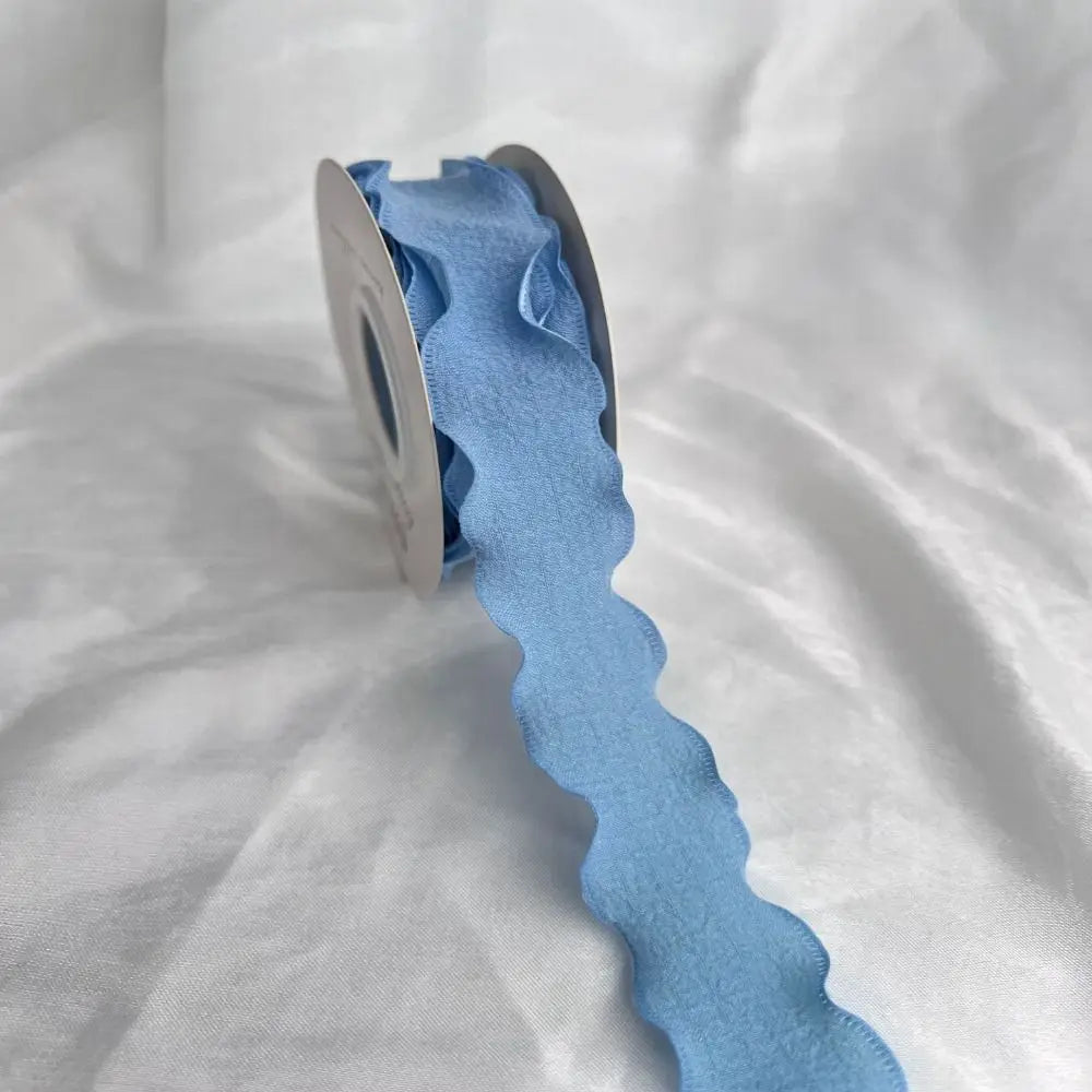 New 10 Yards Fishtail Yarn Ribbons Gift Wrapping Bouquets Wave Edge Pleated Gifts Packaging Material 2.5cm DIY Decor