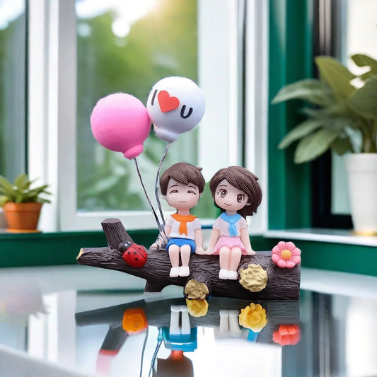 1pc New Tree Branch Couple Car Decoration Creative Car Decoration Fashion Creative Car Accessories Automotive ornaments